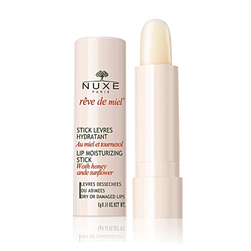 Nuxe 欧树 蜂蜜水润润唇膏 4克/支 润唇 任何肤质通用 保湿 修护 补水 防干裂