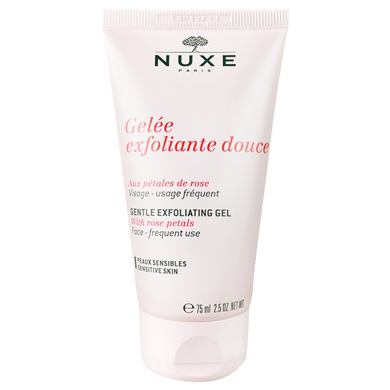 Nuxe 欧树 玫瑰花瓣去角质磨砂凝胶 75ml/支 去角质 去黑头 深层清洁 任何肤质通用