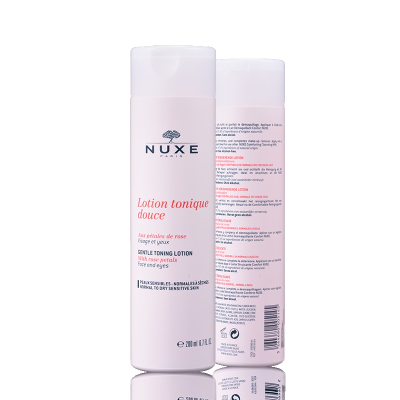 Nuxe 欧树 玫瑰花凝保湿爽肤水 200毫升 清爽 保湿补水 任何肤质通用