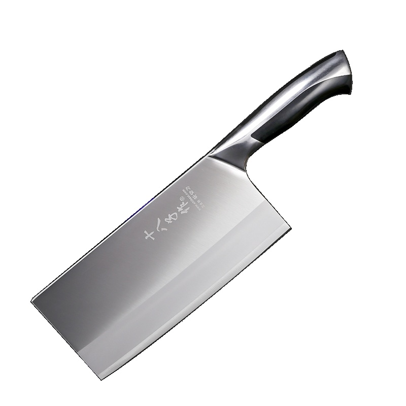 十八子作菜刀 家用厨刀切片切肉刀锋利不锈钢复合钢刀具SL1608-B