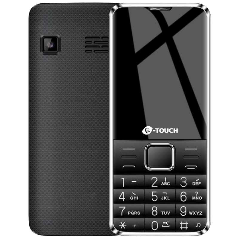 天语(K-TOUCH)E2 电信2G 直板按键老人手机 超长待机学生备用 老年机 黑色