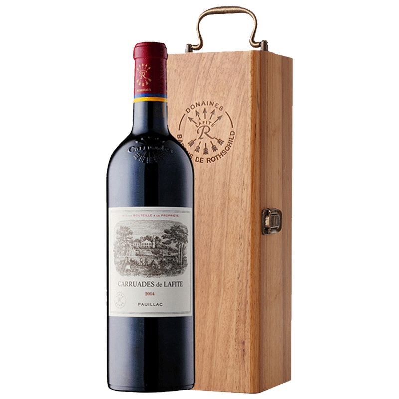 法国红酒 拉菲副牌2007年小拉菲罗斯柴尔德珍宝干红葡萄酒750ml