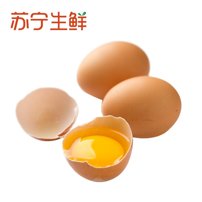 【苏宁生鲜】喔达苏北鲜鸡蛋10枚