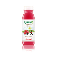 【苏宁生鲜】果的(Fruiti)100%冷压鲜榨树莓苹果汁300ml 方便速食
