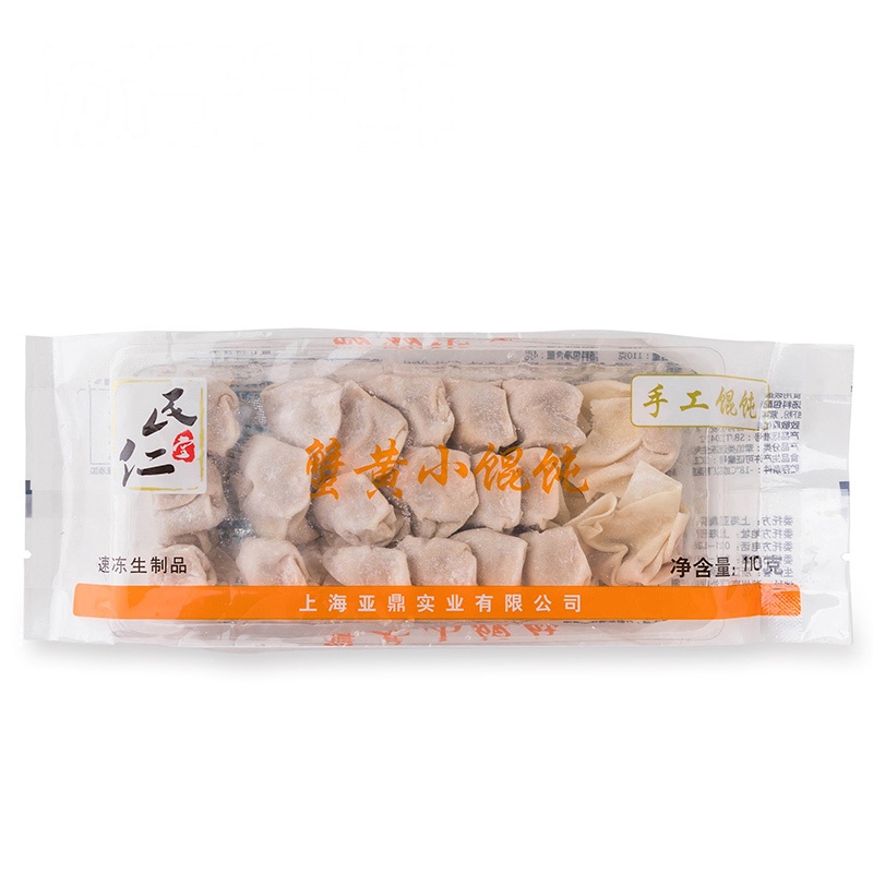 【苏宁生鲜】民仁堂蟹黄小馄饨110g