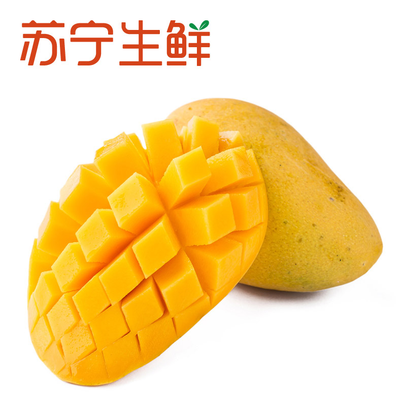 [苏宁生鲜]海南大台农芒果1.2kg150g以上/个