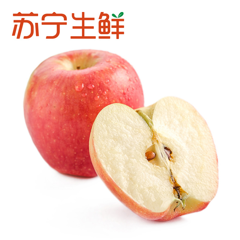 [苏宁生鲜]新西兰Ambrosia安伯露西亚苹果4个180g以上/个 新鲜水果