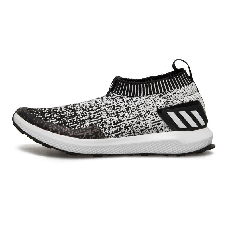 Adidas阿迪达斯 RapidaRun Laceless 男大童运动休闲鞋 AH2595