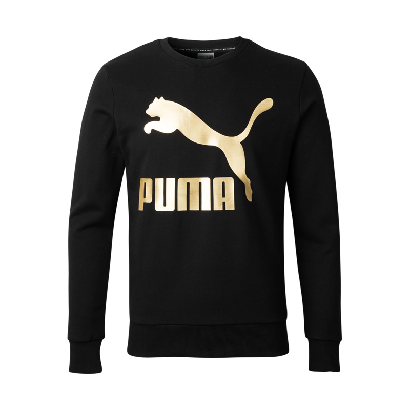 彪马PUMA 2019春季 男子生活系列针织卫衣 休闲运动卫衣 579069