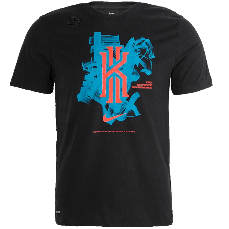 NIKE耐克 2019夏季新款 欧文男子运动篮球T恤 透气休闲圆领短袖 BQ3604