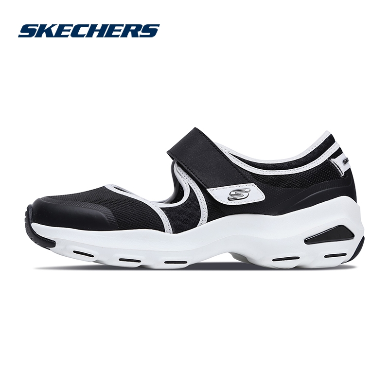 Skechers斯凯奇女鞋新款D'lites熊猫鞋玛丽珍休闲鞋66666112