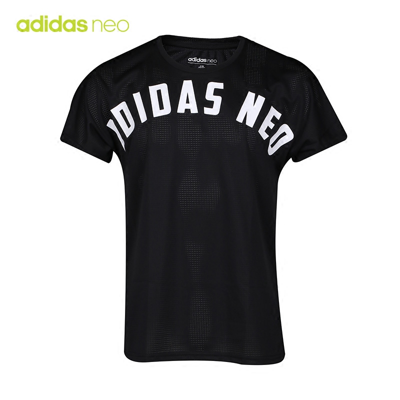 Adidas阿迪达斯男装2018夏季新款运动短袖休闲半袖透气T恤CV9345