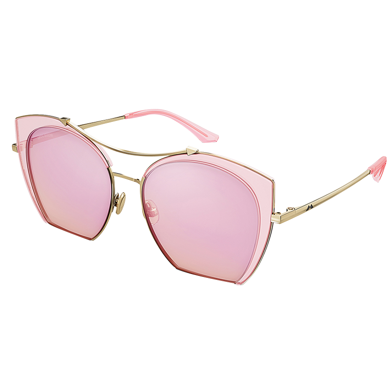 MOLSION陌森娜扎同款2018年春夏新款太阳镜女复古大框太阳眼镜墨镜MS6051