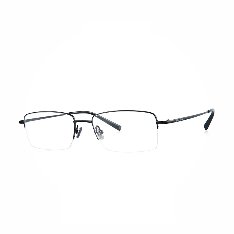 暴龙近视眼镜框男韩版潮方形金属半框近视镜复古商务眼镜架BJ1318