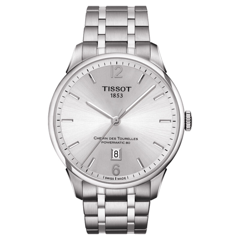 天梭(TISSOT)手表 杜鲁尔系列 休闲时尚男士机械表