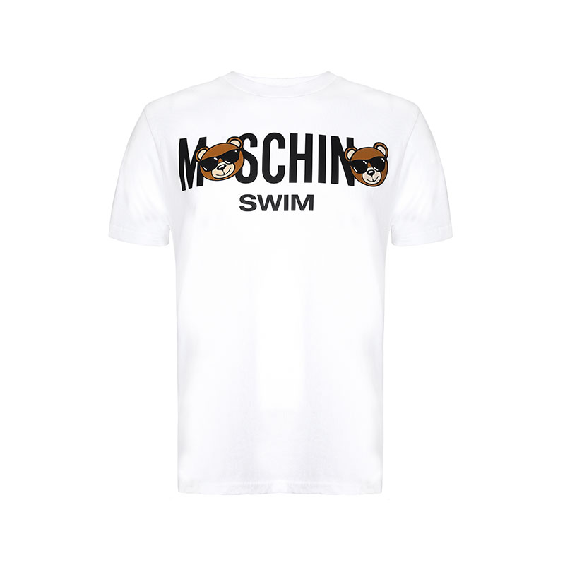 MOSCHINO 字母卡通印花纯棉男士上衣 A19132304001