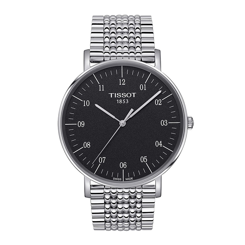 Tissot 天梭魅时系列钢带石英男表 T109.610.11.077.00