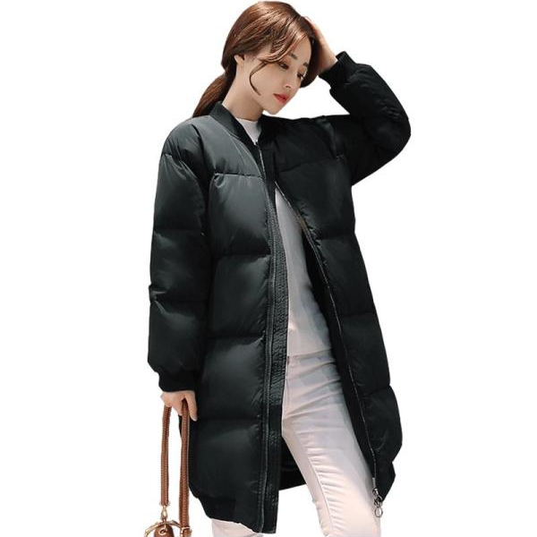 鸭鸭 秋冬装新款女装韩版显瘦羽绒服女短款立领外套B-57244