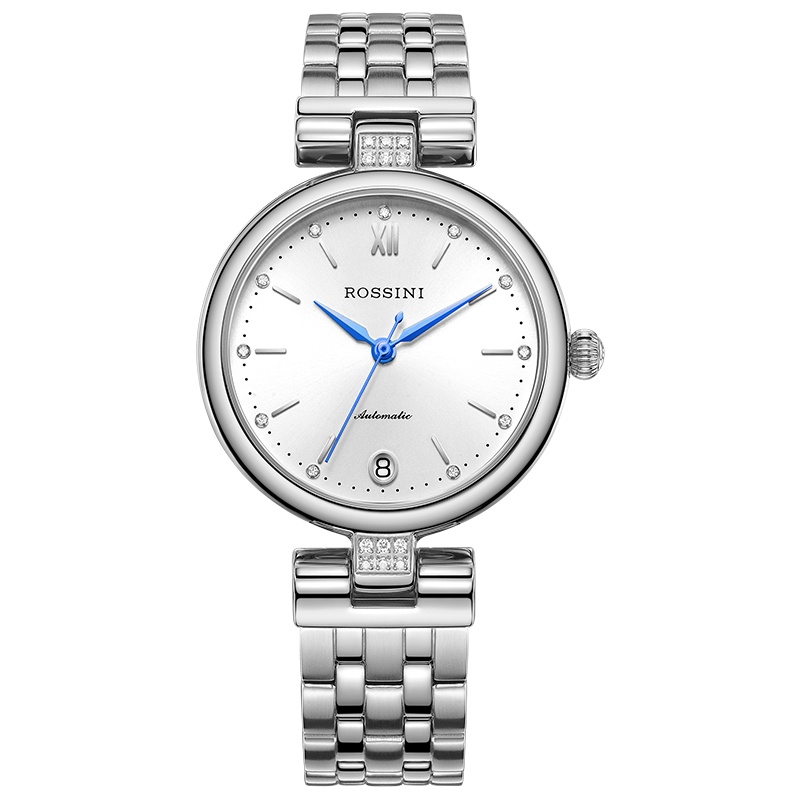 罗西尼(ROSSINI)手表钟表雅尊商务系列时尚腕表简约优雅自动机械表女士手表718752W01A