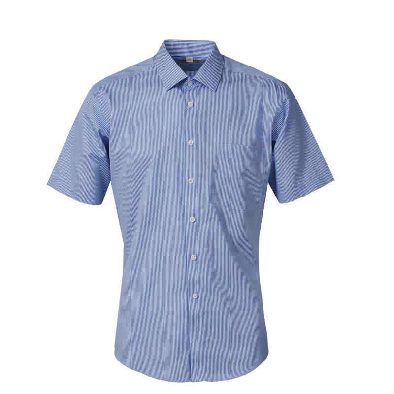 美尔雅（MAILYARD）短袖衬衫 纯棉商务正装 男式免烫衬衣 290