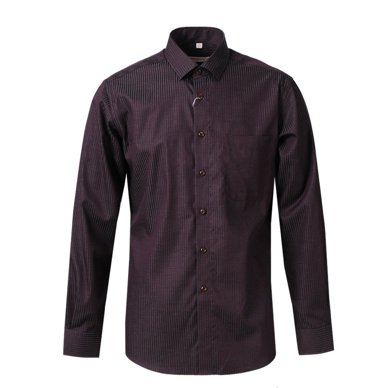 美尔雅（MAILYARD）长袖衬衫 商务休闲男士衬衫 男式修身衬衣 507 类目 男士衬衫