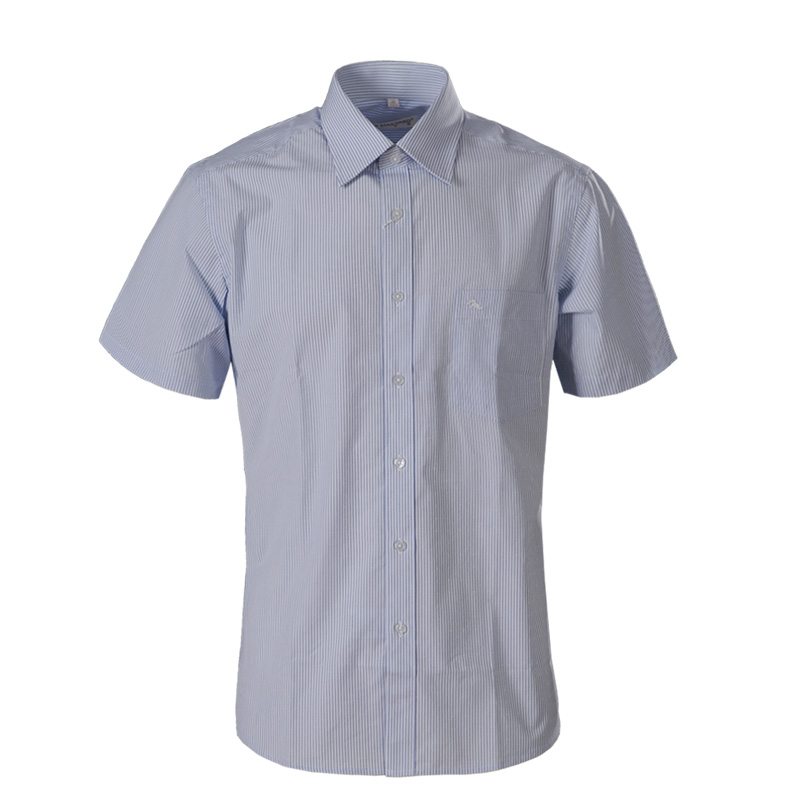 美尔雅(MAILYARD)衬衫短袖 商务男士衬衣 男式职业工装短衬 090