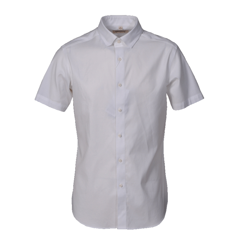 美尔雅(MAILYARD)短袖衬衫 商务男士白衬衣男式免烫衬衣工作服 299