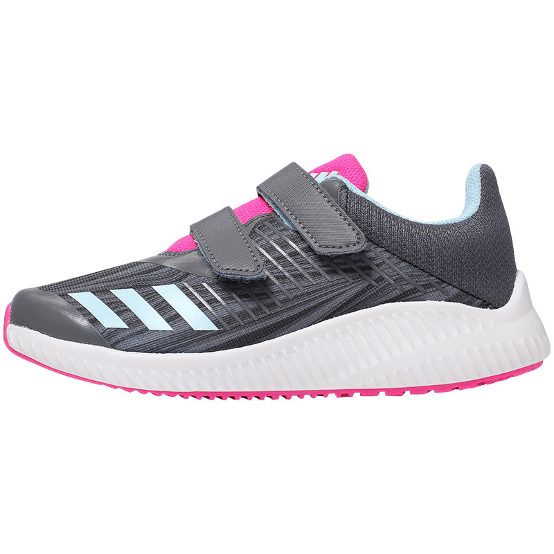 adidas阿迪达斯童儿童鞋运动鞋女CP9613运动鞋无42979小童 灰色 31.5码/适合脚长190mm