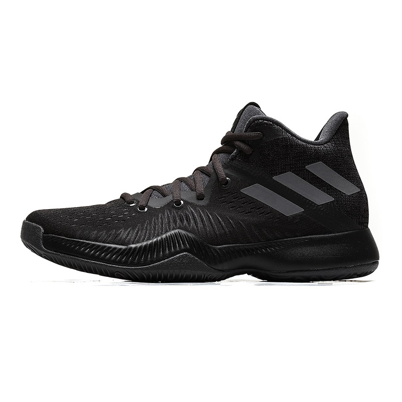 adidas阿迪达斯男子篮球鞋18Mad Bounce团队运动鞋DA9778 黑色 39码