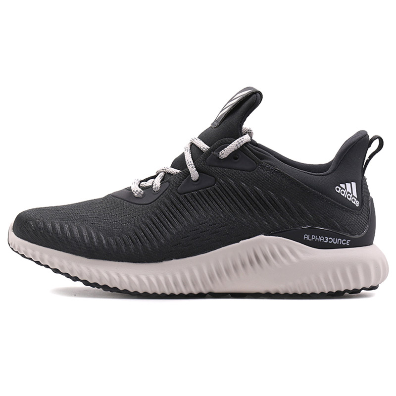 Adidas/阿迪达斯 女鞋 Alpha Bounce小椰子运动跑步鞋AC6981 黑色 36