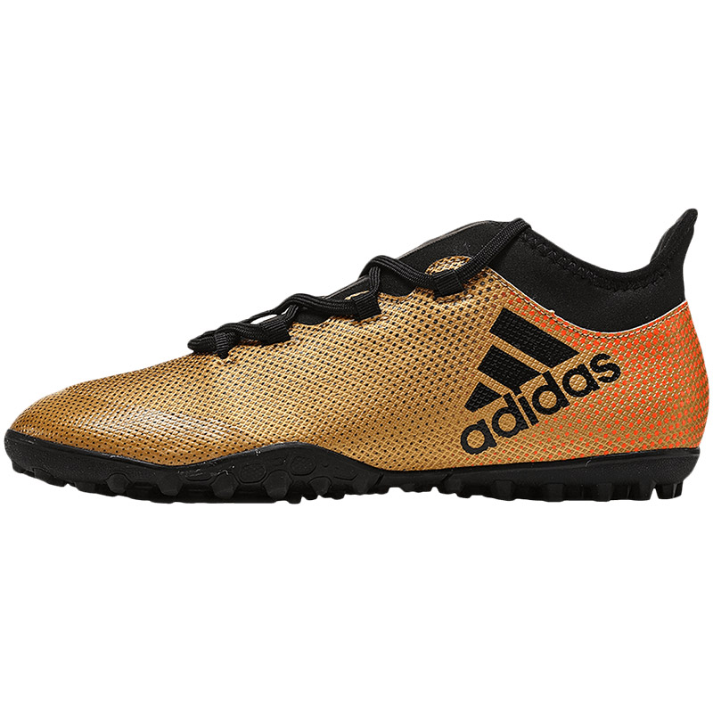 adidas阿迪达斯男子足球鞋X TANGO TF实战运动鞋CP9135 金色 39码