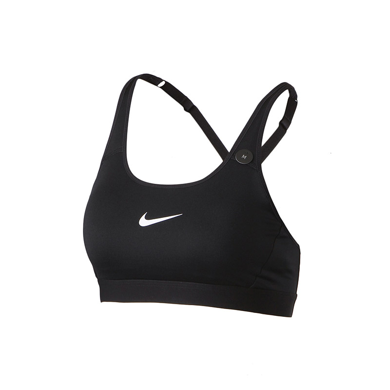 Nike/耐克 女子上装 女子运动训练瑜伽紧身胸衣健身衣888602 白色 L