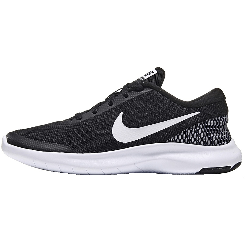 Nike耐克女鞋跑步鞋FLEX低帮轻便透气运动鞋908996 黑色 35.5码