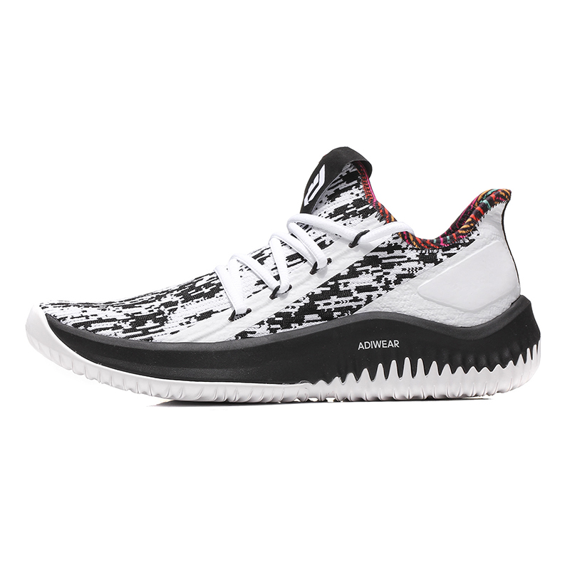 adidas阿迪达斯男子篮球鞋DAME利拉德比赛训练运动鞋AQ0828. AQ0828亮白+黑色