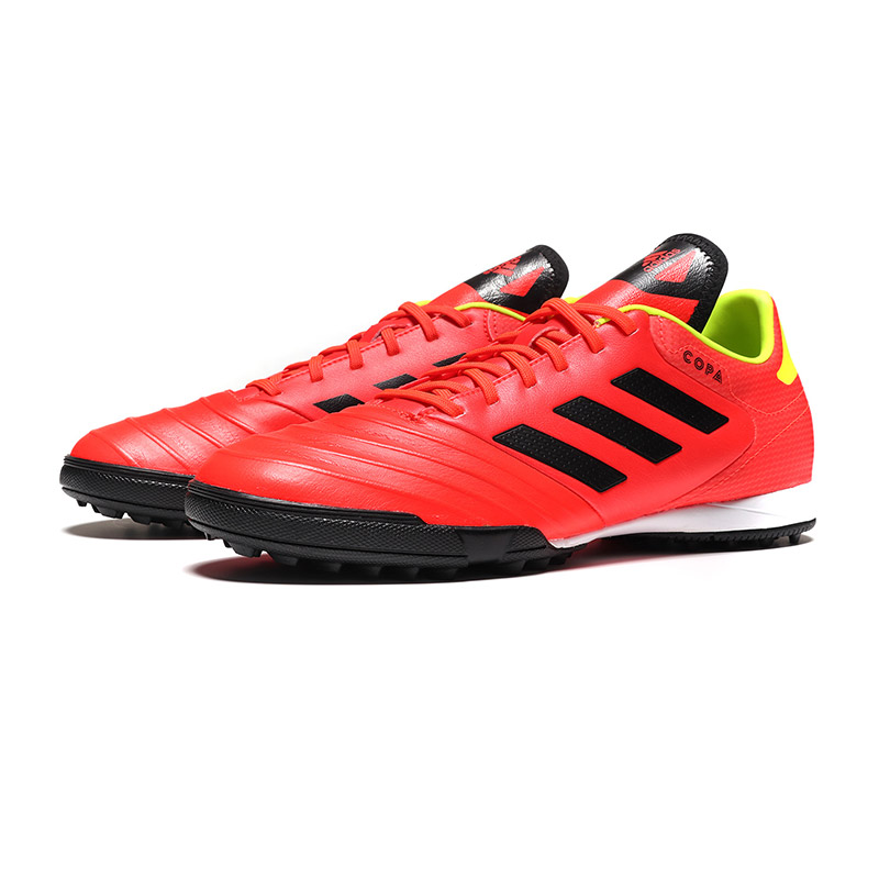 【自营】adidas阿迪达斯男子足球鞋COPA系列TF运动鞋DB2415 DB2415红荧光+1号黑色+亮黄荧光