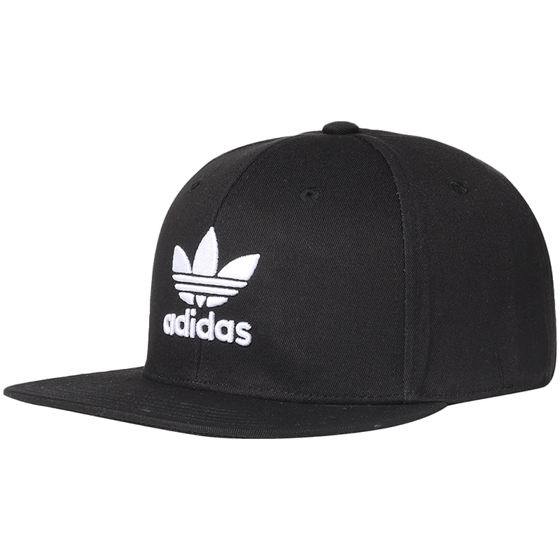 adidas阿迪达斯三叶草男帽女帽LOGO款运动帽棒球帽DV0176