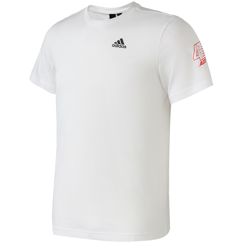 【自营】adidas男服短袖T恤夏季圆领休闲运动服DV3070