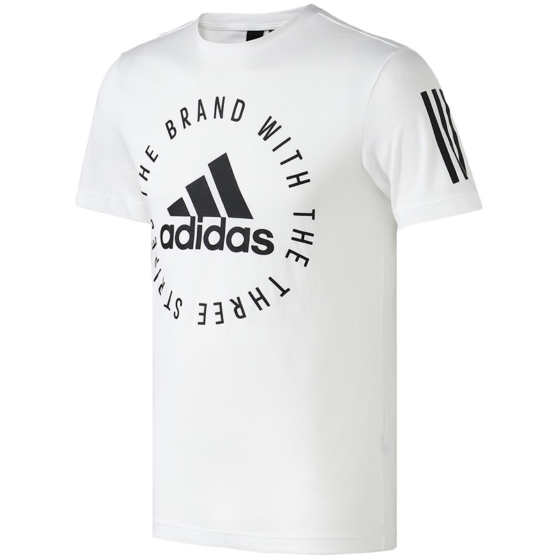 adidas男服短袖T恤休闲运动服DT9914