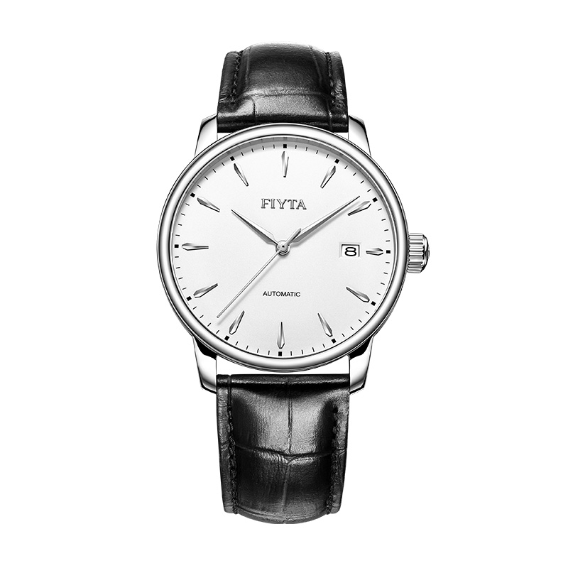 飞亚达(FIYTA)手表 自动机械表防水皮带男表 休闲商务百搭男士手表 多色可选