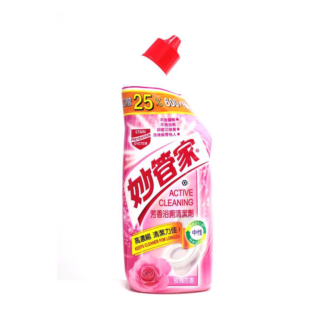 【台湾进口】妙管家(MAGIC AMAH)芳香浴厕（洁厕）清洁剂/玫瑰花香750g