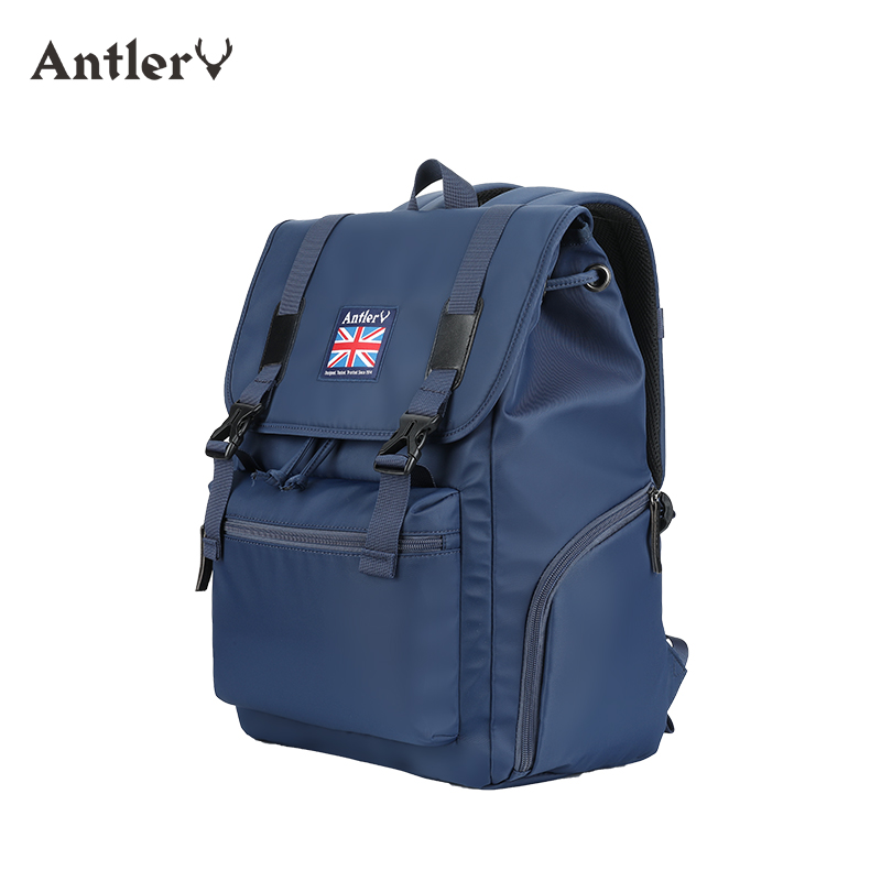 Antler/安特丽时尚英伦双肩包时尚潮流电脑包英伦书包大容量休闲男士旅行背包