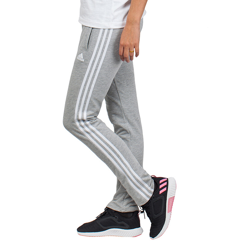 阿迪达斯Adidas女裤夏季运动针织休闲长裤BK5204