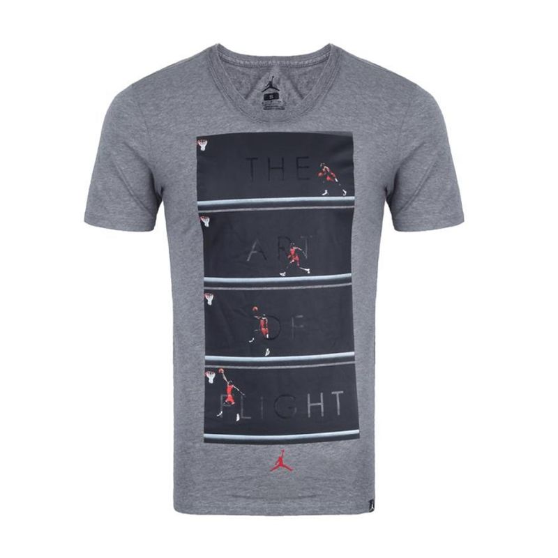 耐克男子乔丹篮球训练吸湿透气短袖T恤905932-091