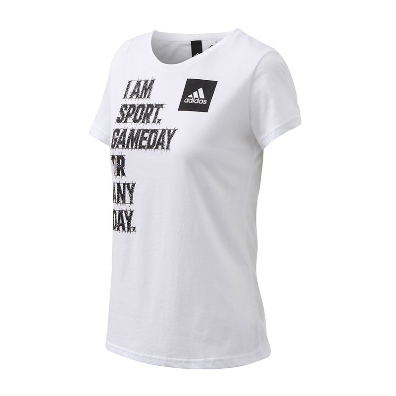 ADIDAS(阿迪)SPORT夏季女子短袖T恤-BP8357