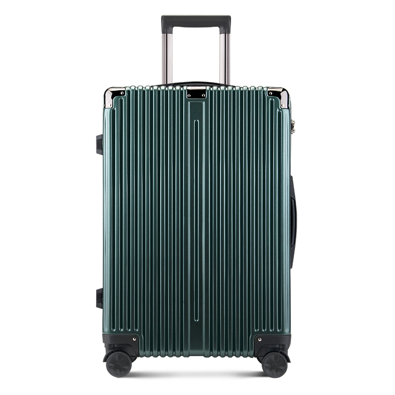 OSDY个性竖条纹拉杆箱磨砂款行李箱24寸万向轮旅行箱L-960