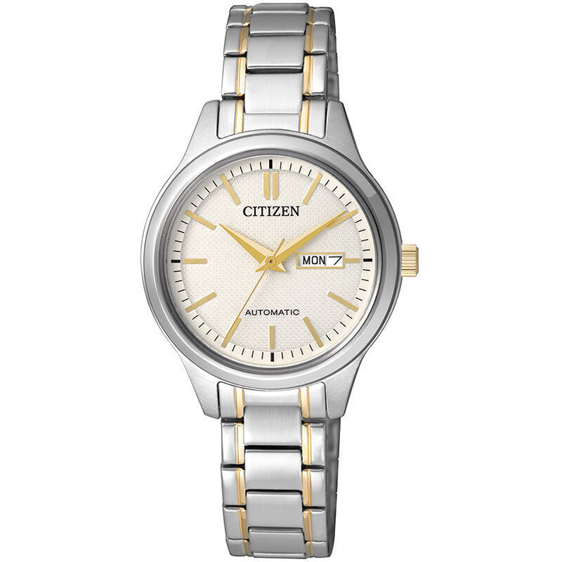 西铁城（CITIZEN）手表 自动机械不锈钢表带时尚女表 PD7144-57AB
