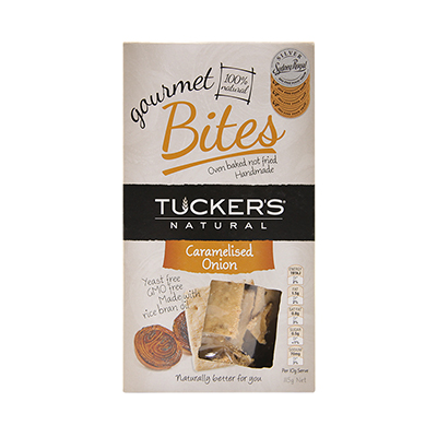 Tucker's Natural 她可思口酥系列焦糖洋葱味饼干115g(澳大利亚进口)