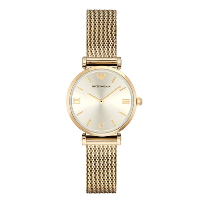 EMPORIO ARMANI阿玛尼手表商务休闲时尚石英表金属女士手表女腕表AR1957