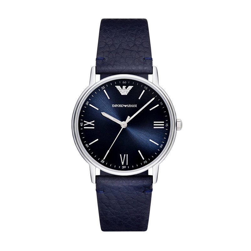 Armani 阿玛尼新款手表 简约休闲时尚石英表皮带男表 商务腕表 AR11012 AR11012
