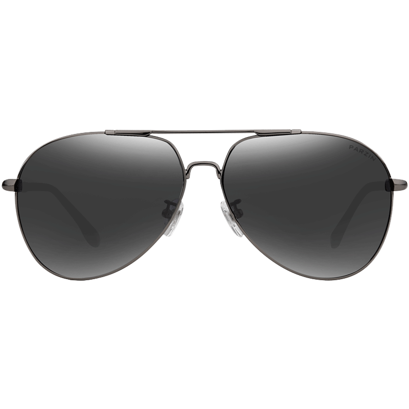 帕森(PARZIN) 太阳镜 男款全框板材偏光太阳眼镜 驾驶墨镜男士 时尚蛤蟆镜 8033
